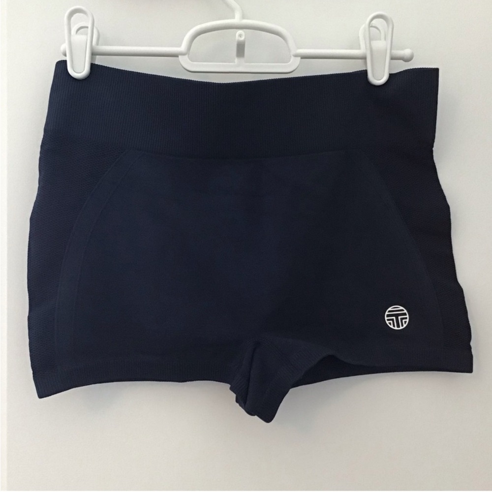 Tory Burch Navy Athletic Shorts